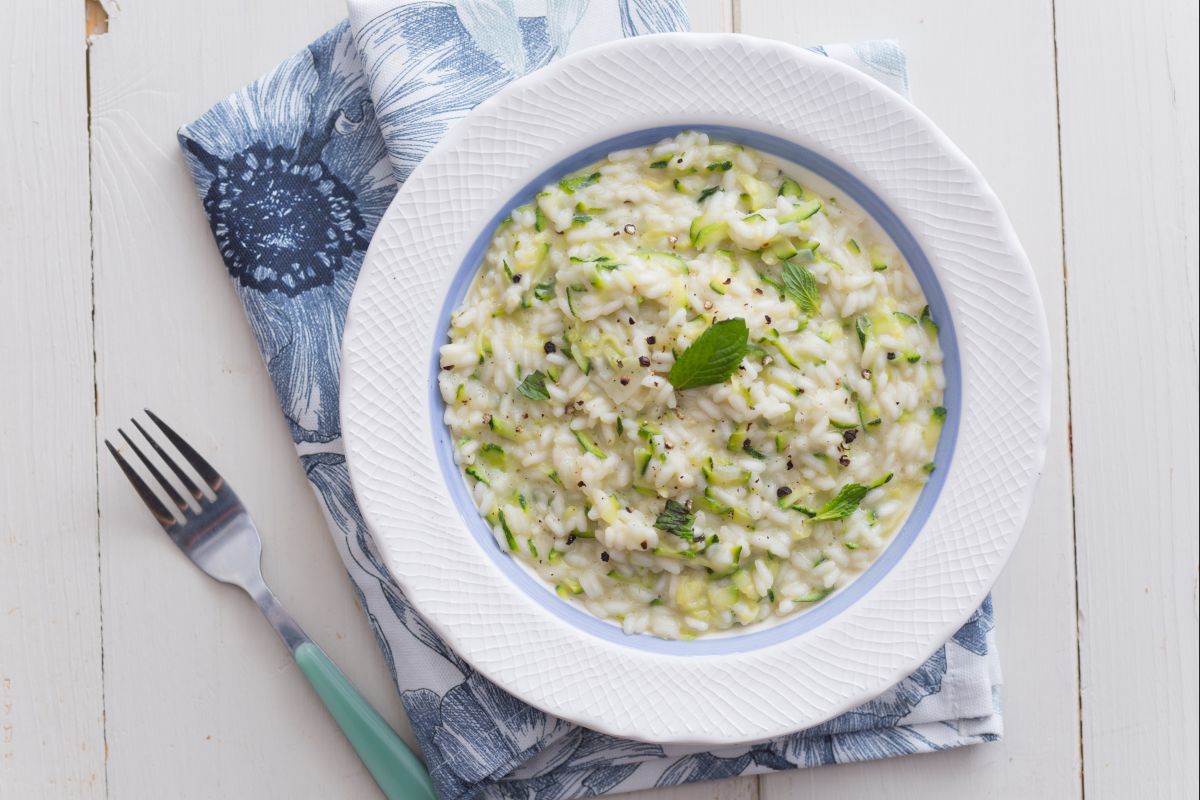 Risotto aux courgettes