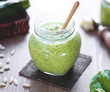 Pesto de courgettes