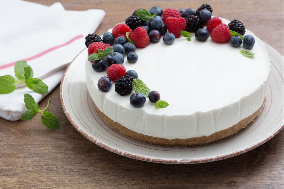 Gâteau froid au yaourt