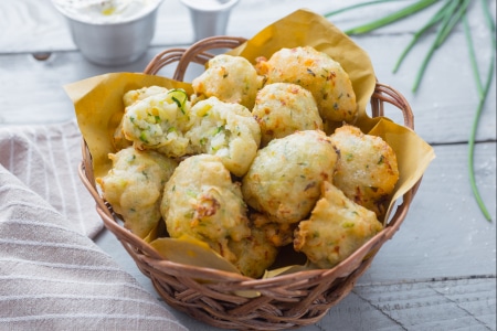 Beignets de courgettes