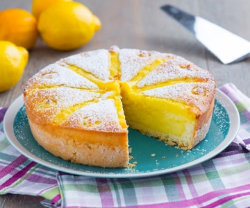 Gâteau à la crème au citron