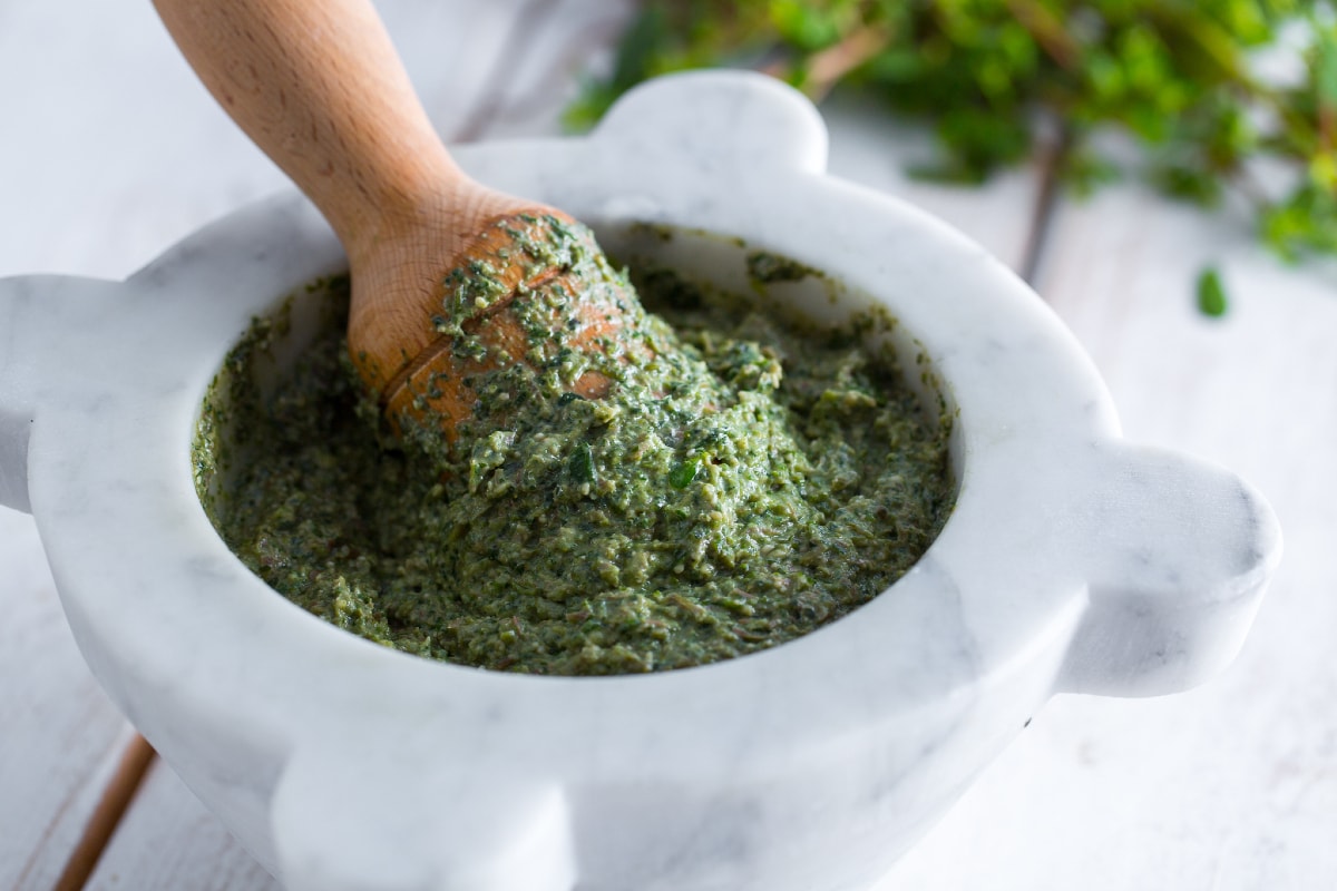 Pesto de pourpier