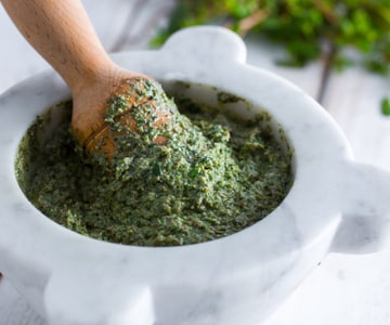 Pesto de pourpier