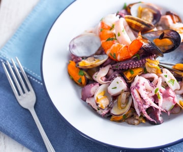 Salade de fruits de mer