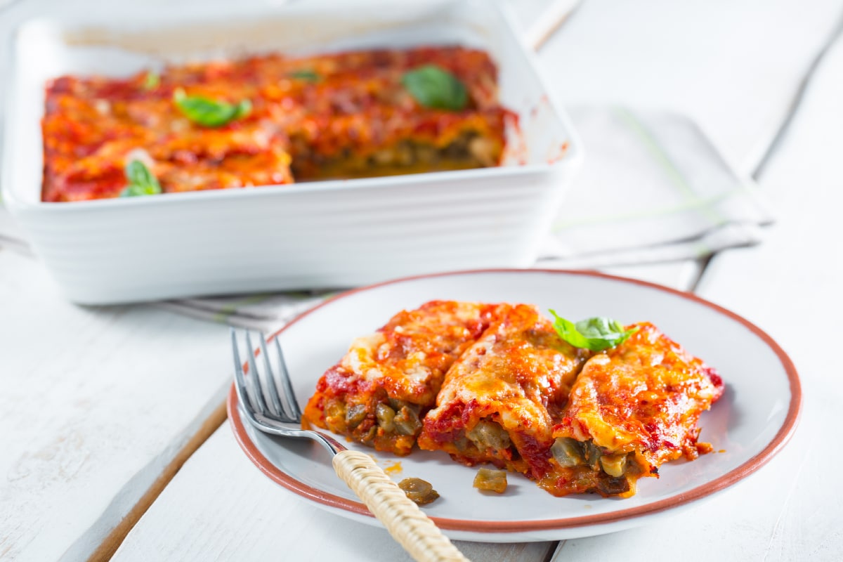 Cannelloni aux aubergines