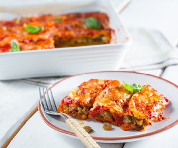 Cannelloni aux aubergines