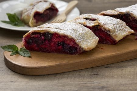 Strudel aux fruits des bois