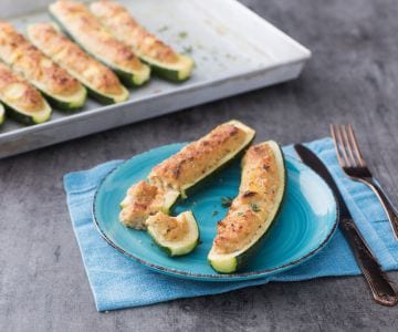 Courgettes farcies à la Ligurienne