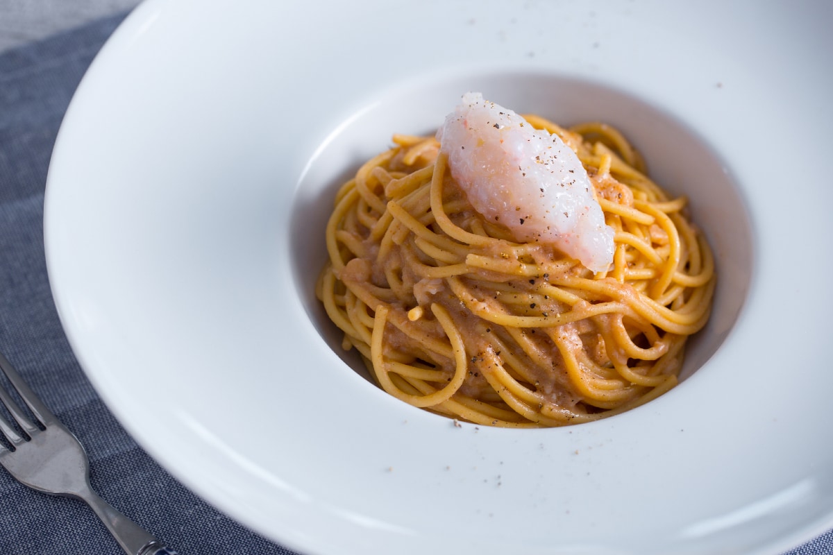 Spaghetti aux langoustines