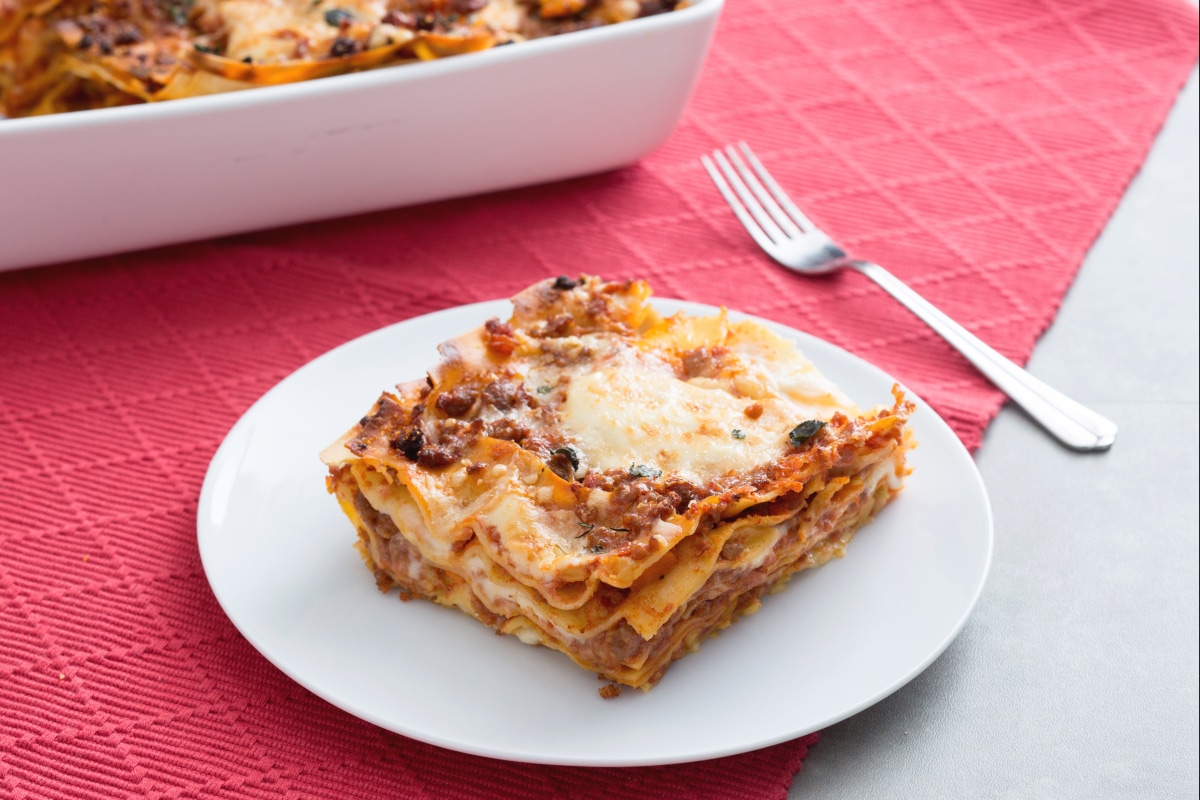 Lasagnes au ragoût de saucisse