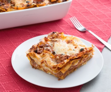 Lasagnes au ragoût de saucisse