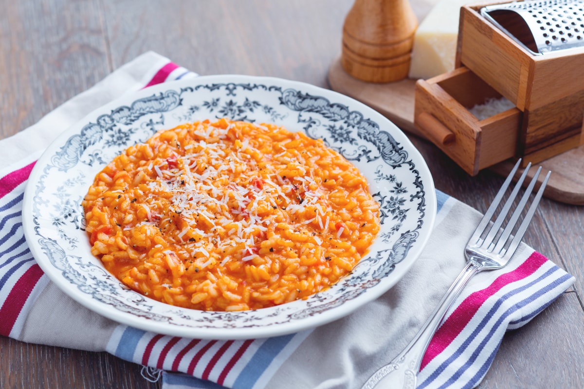 Risotto à l'amatriciana