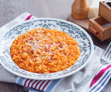 Risotto à l'amatriciana