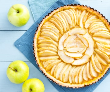 Gâteau aux pommes classique