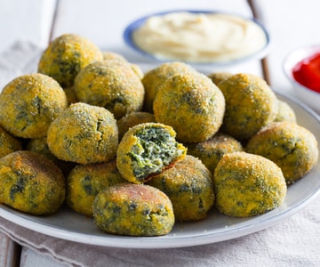 Boulettes d'épinards et ricotta