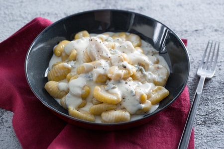 Gnocchi avec crème de gorgonzola