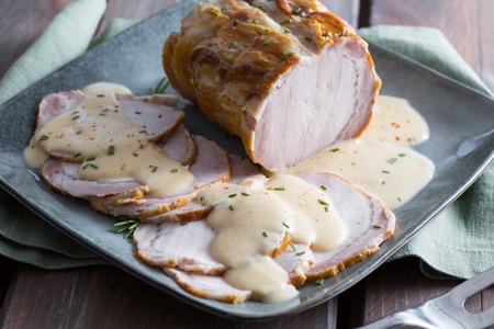 Filet de porc au lait