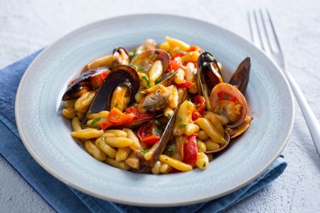 Cavatelli aux fruits de mer