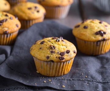 Muffins aux pépites de chocolat