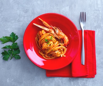 Linguine aux langoustines