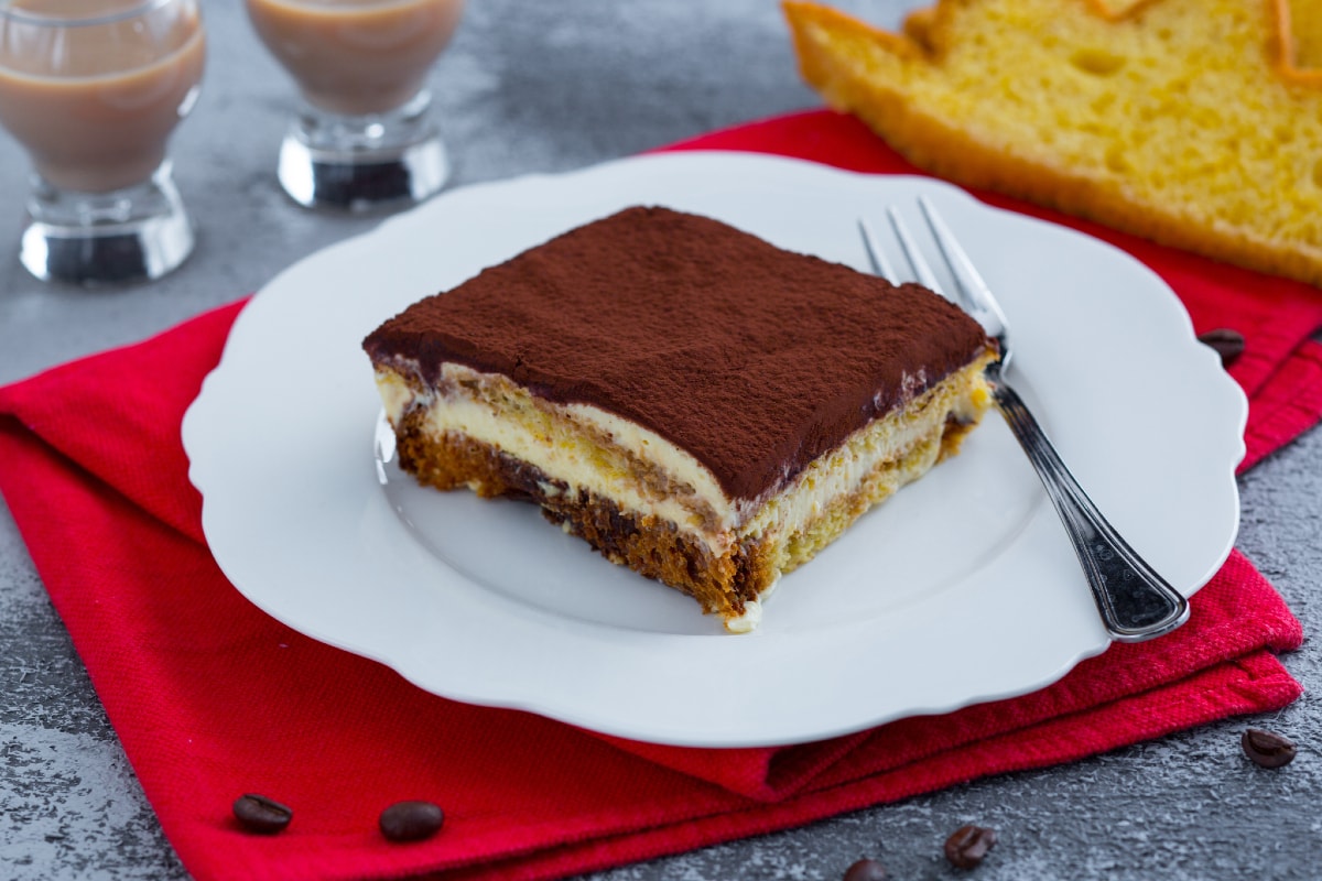 Tiramisu au Baileys avec pandoro