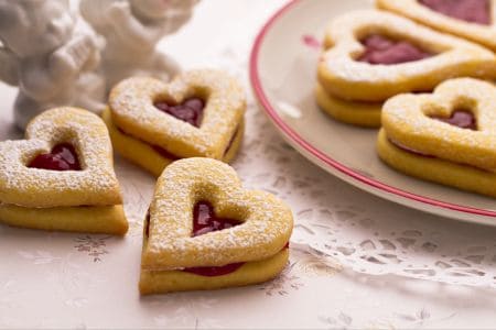 Biscuits de la Saint-Valentin