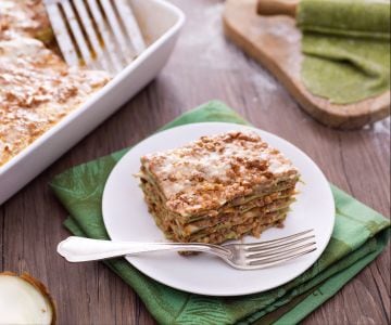 Lasagnes vertes avec ragù à la bolognaise