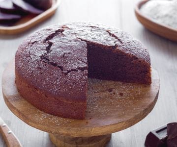 Gâteau sucré de betteraves