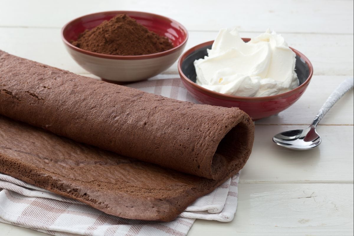 Pâte biscuit au cacao