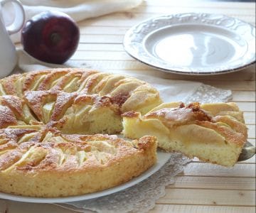 Gâteau aux pommes au micro-ondes