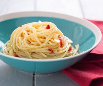Spaghetti à l'ail, à l'huile et au piment