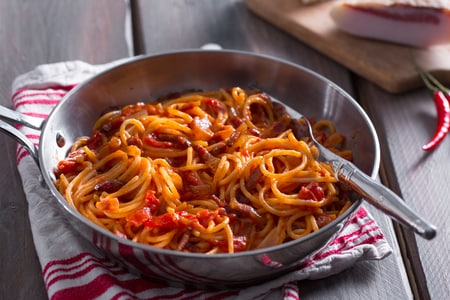 Spaghetti à l'Amatriciana