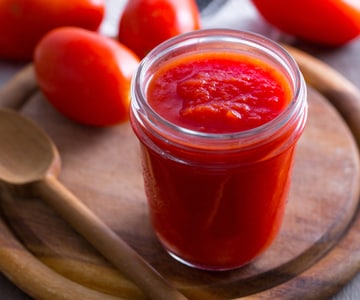 Purée de tomates